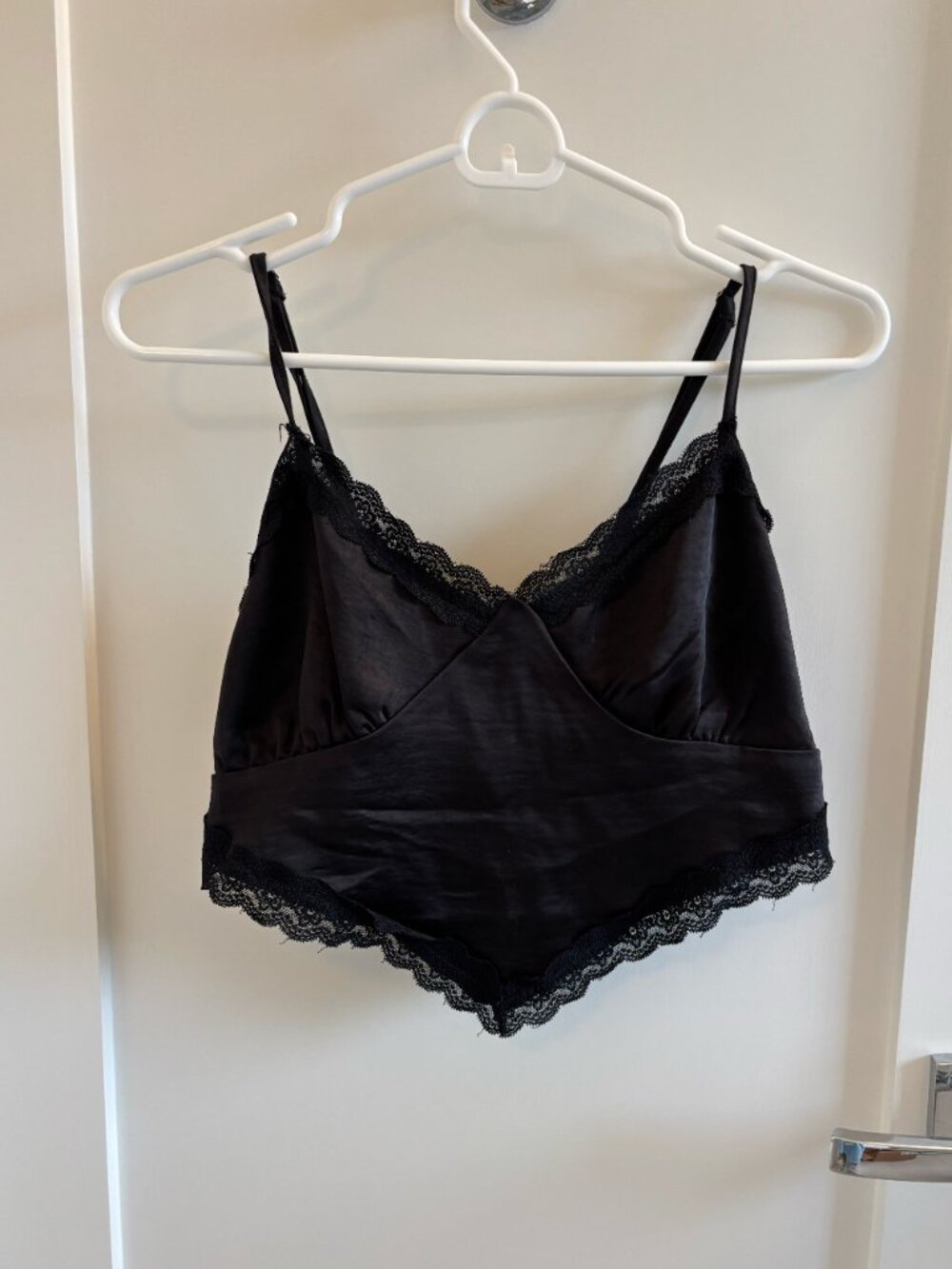 Lace bandana going out top size M